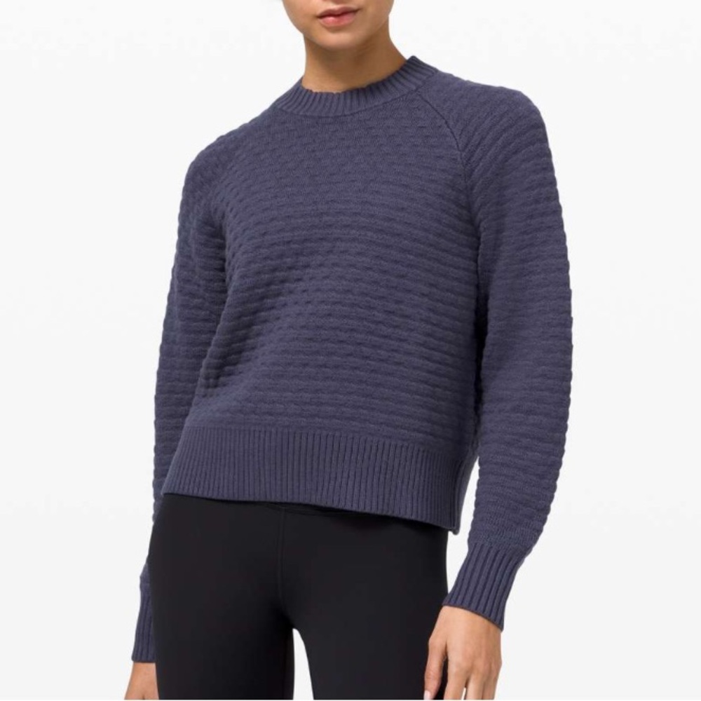 Lululemon Texture Play Crew Sweater
